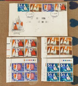UK 1st Day Cover & Blocks 1975