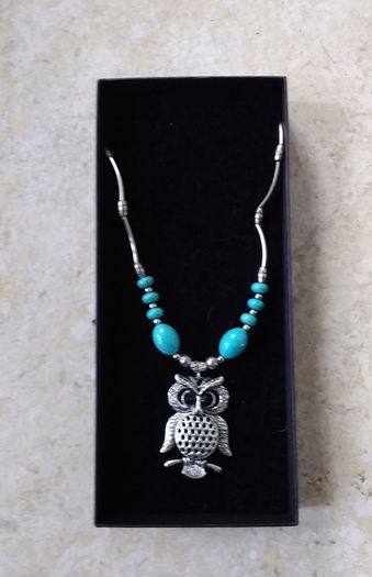 Fashion Jewellery Owl Pendant Necklace