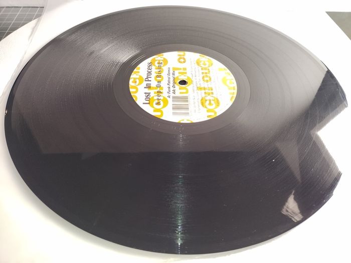 Lost In Process - Keep On Rising - Ouch! Records - LABELS Looks RALLIED Actually PLAYS Near MINT! Mid 90s Ouch! ACID House BANGER!