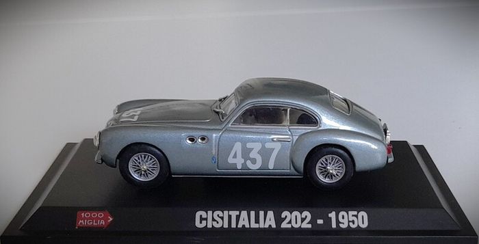Diecast Model Cisitalia 202 Coupe '50 Mille Miglia - Collectable 1:43