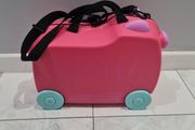 pink Trunki with long strap and key