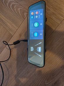 dash camera with mirror