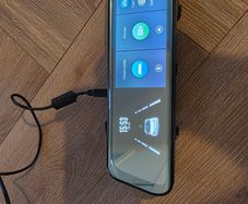 dash camera with mirror