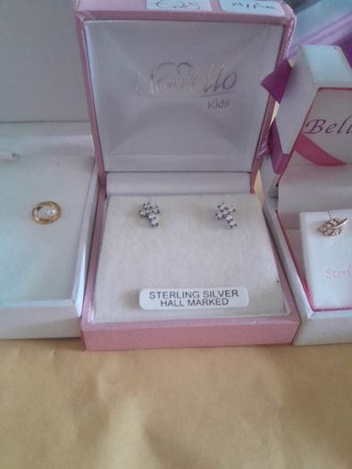 ladies silver earrings