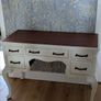 french provincial writing desk Image 2