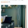 Floor lamp LED Chrome Effect Alani Image 2