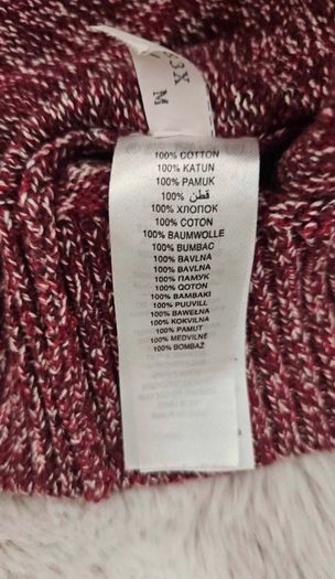 Red Jumper 100% Cotton