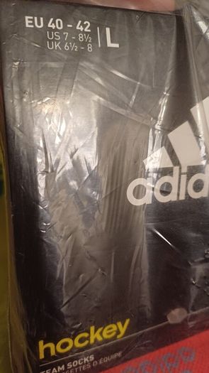 Hockey Adidas socks size 6-8 (Large)
