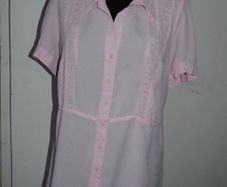 Evans pink blouse size UK22 EU50 Postage included