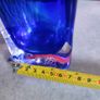 Jerpoint Glass Studio Square SHORT Vases - Seascape Image 4