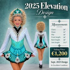 Irish Dancing Dress - 2025 Elevation Design