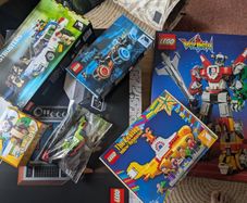 Lego Voltron, Ghostbusters, yellow submarine, Tron, Nintendo entertainment system