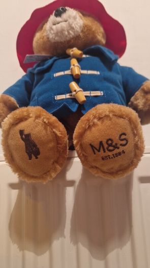 Paddington teddy bear soft toy