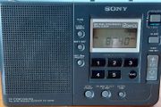 Vintage Sony ICF-SW30 12 Band PLL Synthesized Receiver Radio, used, working well.