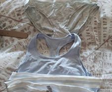 Lounge Wear Crop Top and Briefs
