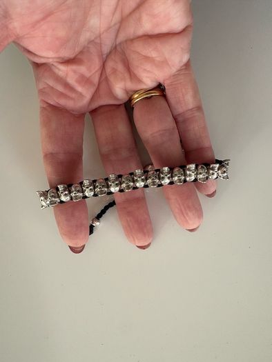 Links of London silver skulls bracelet