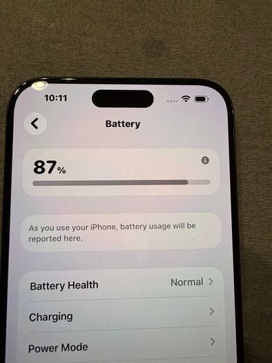 iPhone 15 Pro Max Black 256GB Perfect Condition