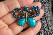 Vintage Irish Butterfly Brooch
