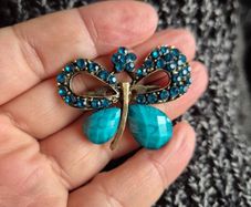 Vintage Irish Butterfly Brooch