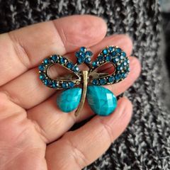Vintage Irish Butterfly Brooch
