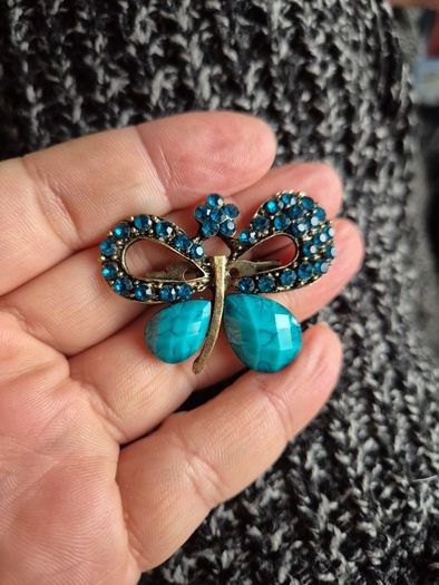 Vintage Irish Butterfly Brooch