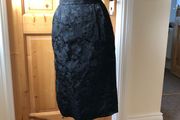 Vintage Black Skirt, with Pockets!