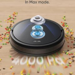 G50 Robot Vacuum Cleaner with 4,000 Pa Strong Suction, Pro-Detangle Comb, Roller Brush, Automatic Charging, Quiet, Work with Alexa, BoostIQ, Ideal for Pet Hair, Hard Floors, Carpet