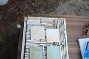 Old bathroom tiles