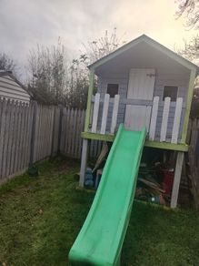 Wooden playhouse