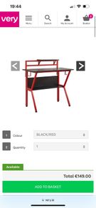 Gaming desk