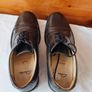 clarks wide fit brougues Size 7 eu 41 black with green in excellent condition Image 9