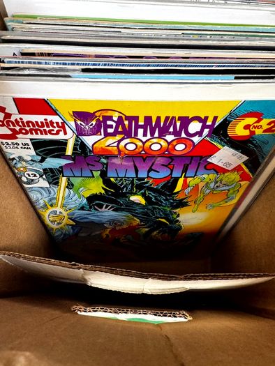 Indie Long Comic Box w 250 Comics for Sale