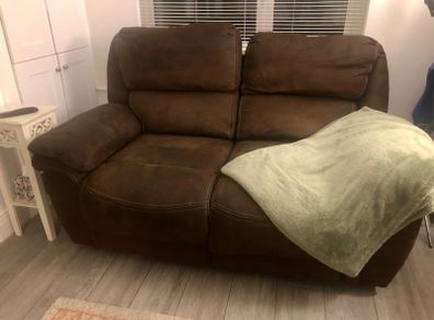2 seater reclining sofa
