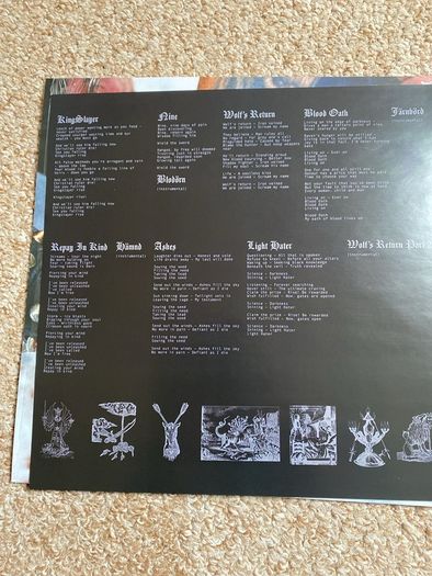 Grand Magus "Wolfs Return" color vinyl