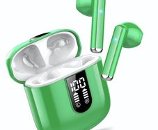 2025 Wireless Earbuds, 2025 Bluetooth 5.3 Headphones-Green