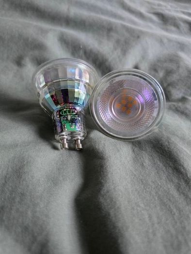 Pair Of Ikea Tradfri Gu10 Smart Led Bulbs (345 Im / 2700k /zigbee)