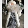 Silver Santa Tree Topper Image 2