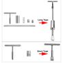 BRAND NEW Car Dent Repair Puller Tool Slide Reverse Hammer Auto Dent Removal 18+Suction Cups For Hail Damage Mechanical Workshop Tools Image 6