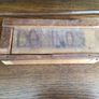 Vintage Dominos in handmade wooden box Image 3
