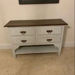 Antique Painted Side Table