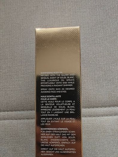 Tom Ford Soleil Blanc Shimmering Body Oil 100ml - Gold