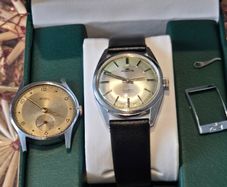 Vintage Fortis Mechanical Watches 2 Watch Lot