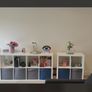 QUICK SALE (BARGAIN): IKEA White Cube Storage Shelves (Set of 2 Units) + Storage Bins | Excellent Condition - Collection D13 Image 7