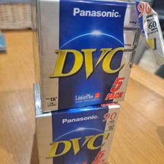 Panasonic Mini DV DVC DVM60 unopened 4x 5 pack so 20 units.