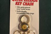 Brand new vintage United States Navy key chain