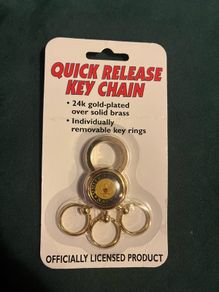 Brand new vintage United States Navy key chain