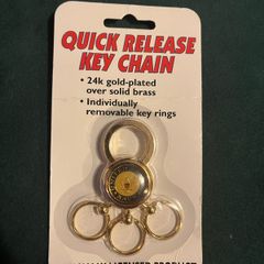 Brand new vintage United States Navy key chain