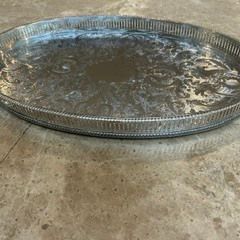 Silver Plated Vintage  ServingTray
