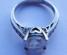 Vintage Sterling Silver 925 Rings size K - 2,8g