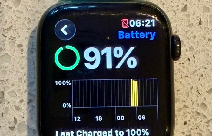 Apple Watch Series 7 Green(45mm GPS & Cellular) iWatch Excellent condition 91% Battery Health
